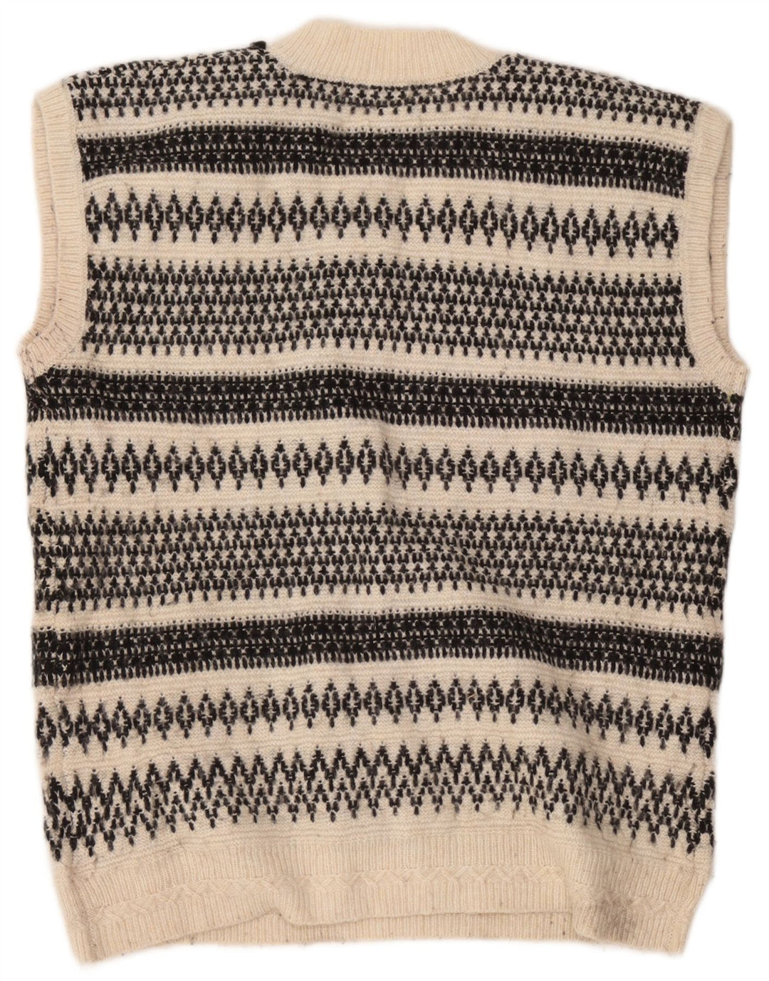 Marks & Spencer Vestă pentru bărbați Tank Top Mediu alb cadru geometric acrilic