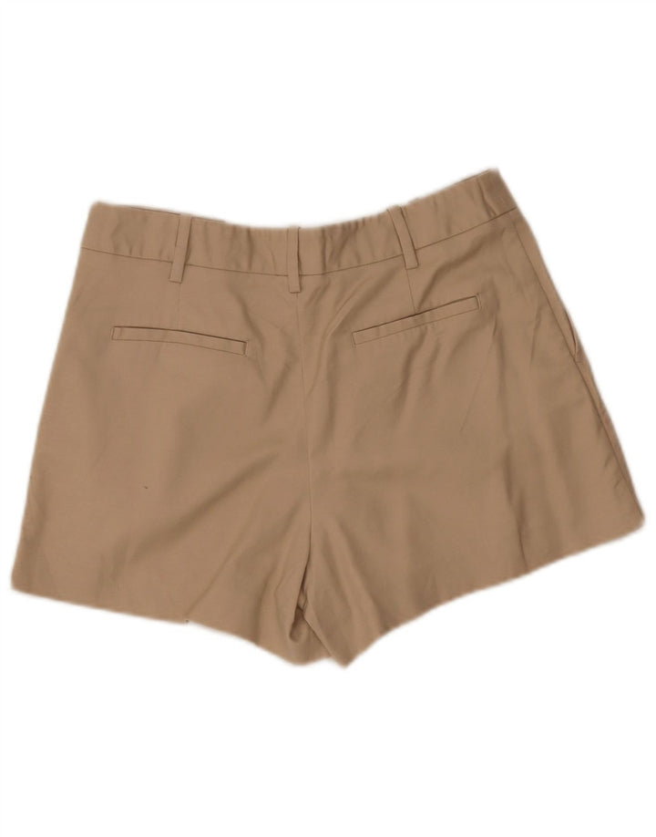 Pantaloni scurți chino pentru femei Zara Medium W28, bej, bumbac