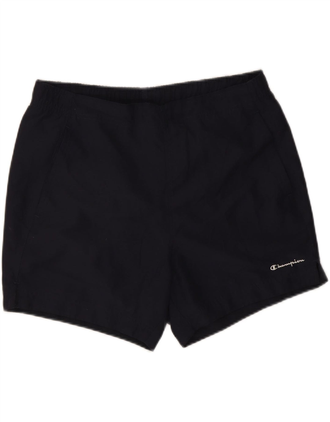 CHAMPION Mens Swimming Shorts Large  Navy Blue Vintage Champion and Second-Hand Champion from Messina Hembry 