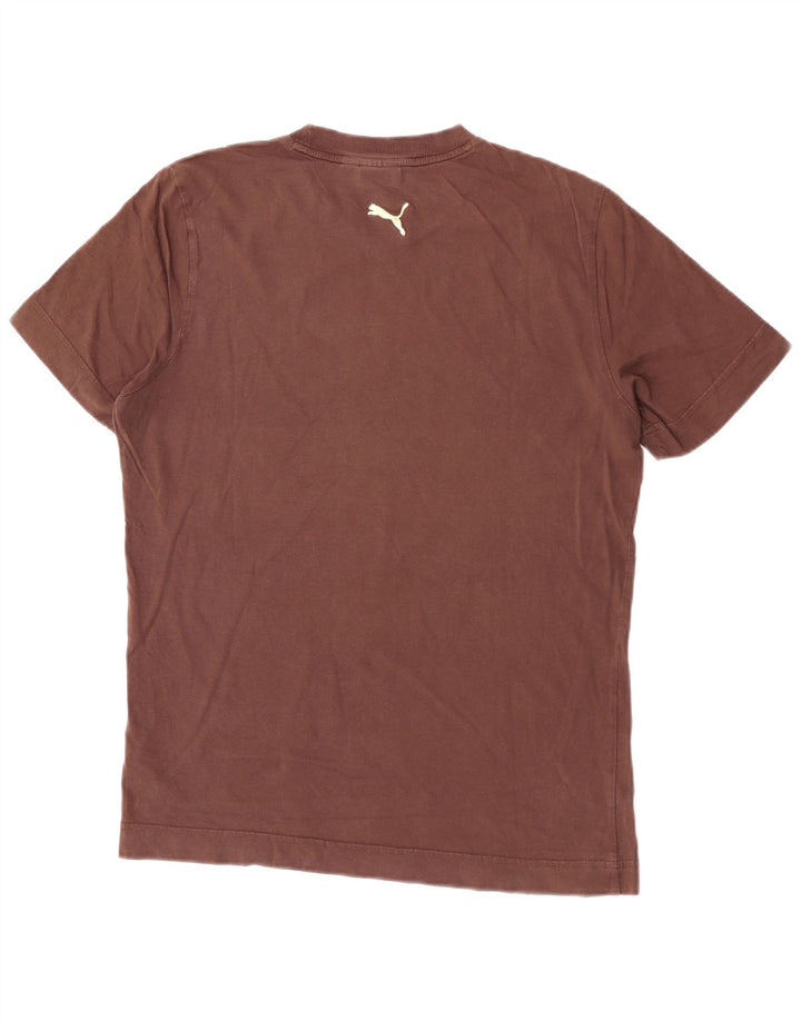 Tricou grafic Puma pentru bărbați Top Medium Brown