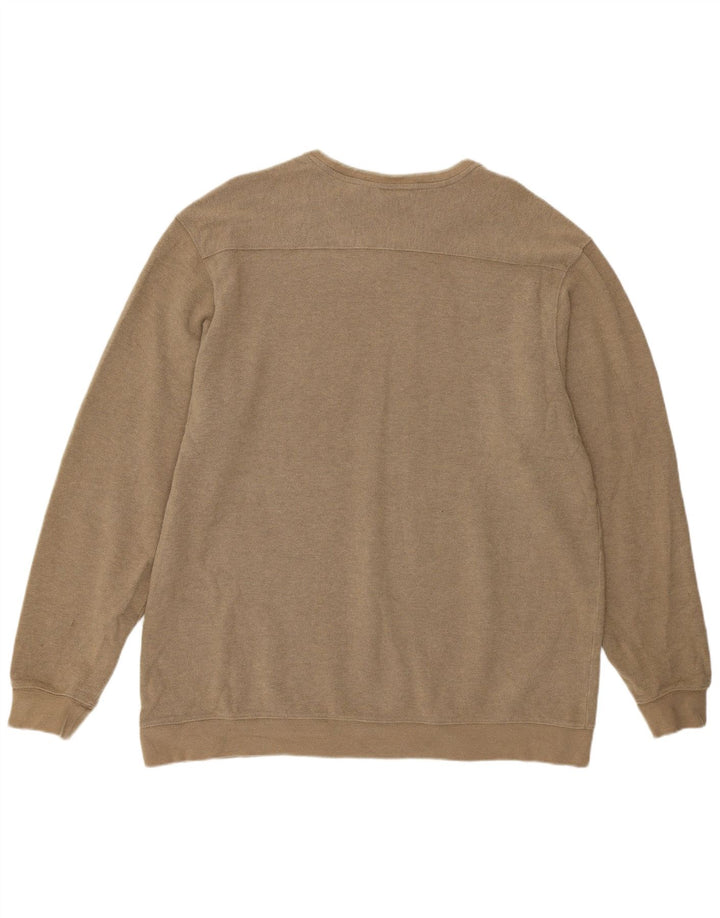 L.L.Bean Top pentru bărbați cu mânecă lungă XL, bej, bumbac