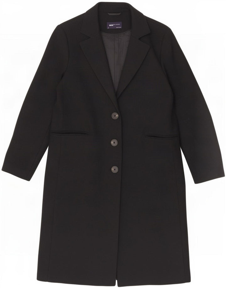 Palton pentru femei Marks & Spencer UK 14, mare, negru, poliester