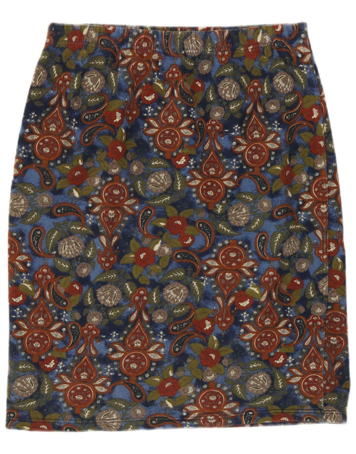 Fusta creion Vintage pentru femei W30 Medium Multicolor Paisley