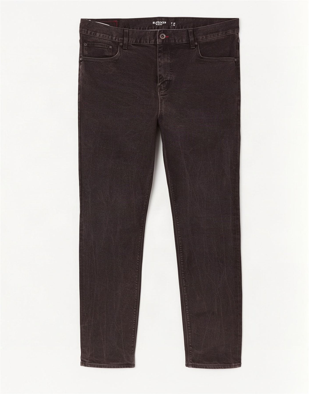 Blugi Tommy Hilfiger Bleecker Slim pentru bărbați W40 L32 bumbac negru