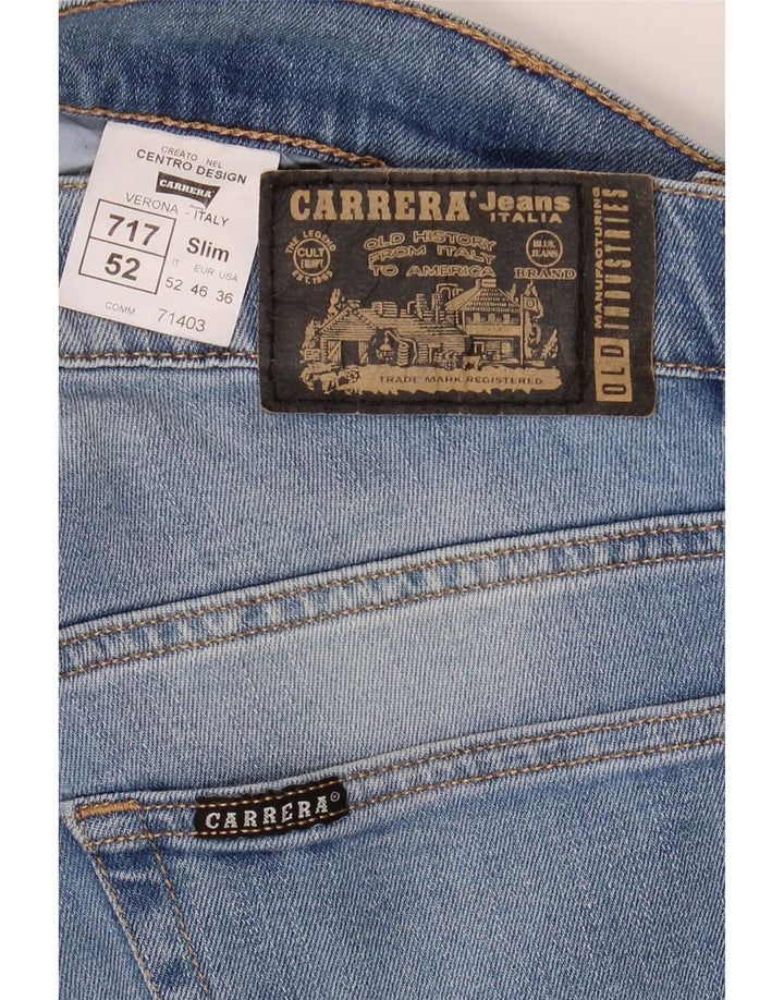 CARRERA Blugi 717 Slim pentru bărbați W36 L29 Bumbac albastru