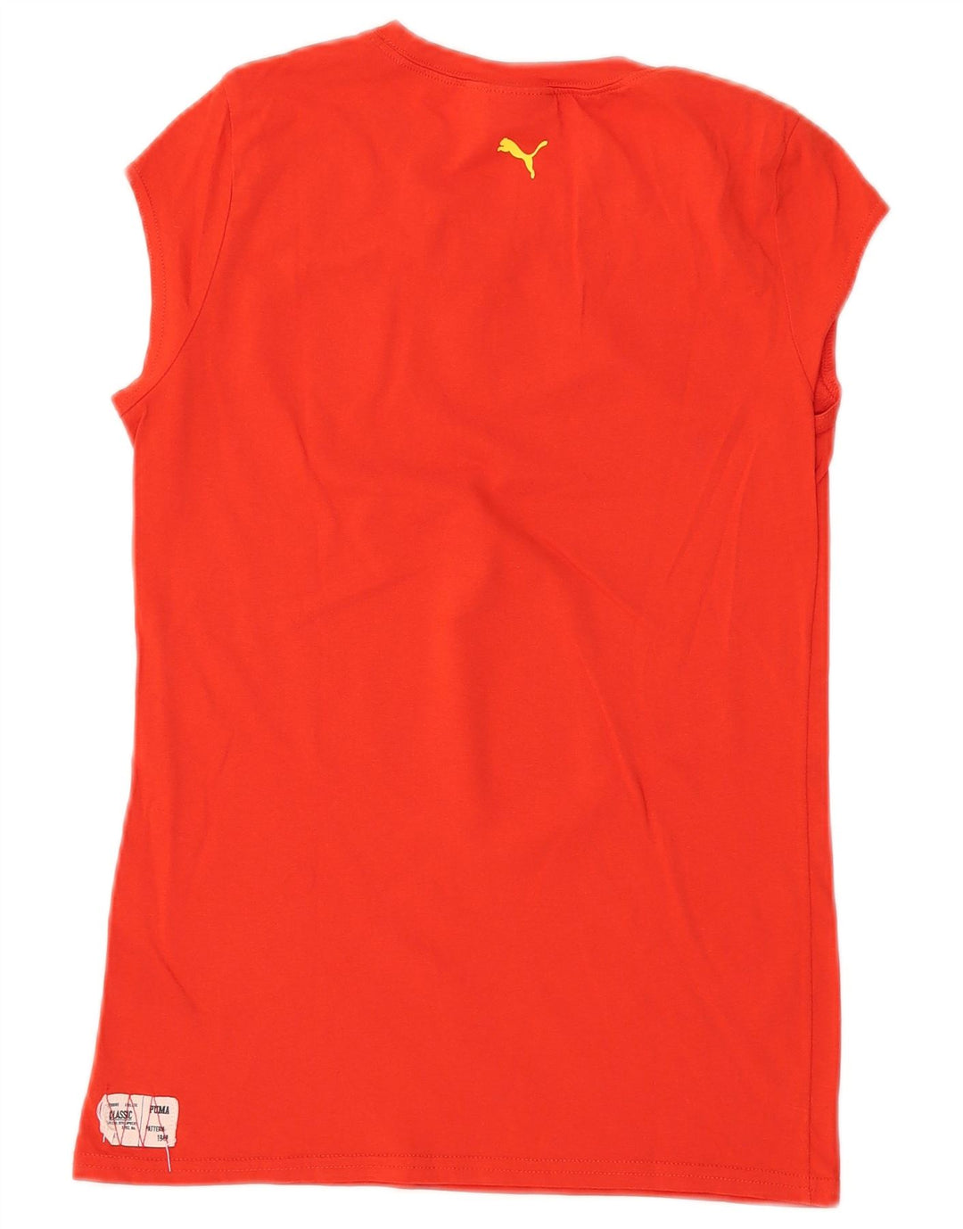 Tricou grafic PUMA Espana pentru femei Top UK 12 Bumbac roșu mediu