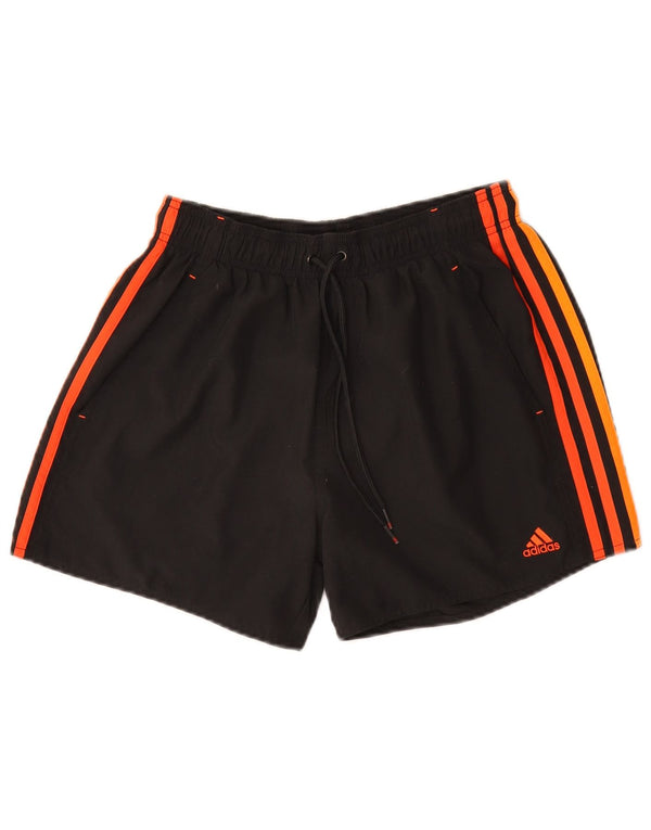 Pantaloni scurți sport Adidas pentru femei UK 12 Medium Black Poliester