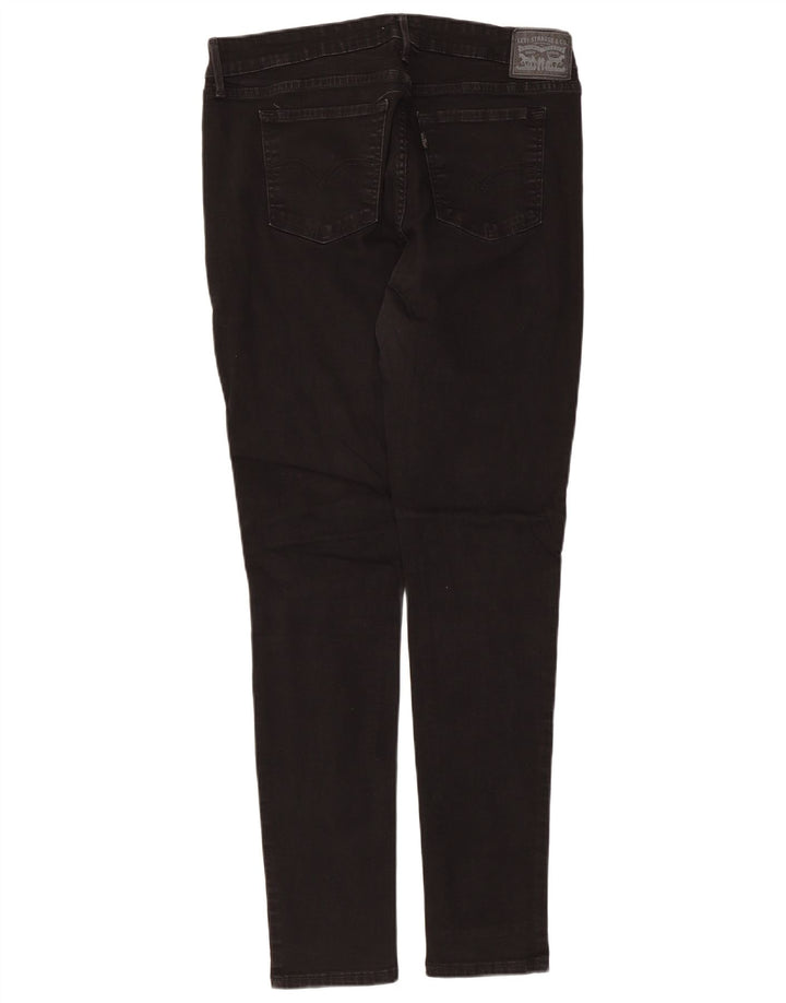 Blugi skinny Levi's 711 pentru femei W32 L30 negri