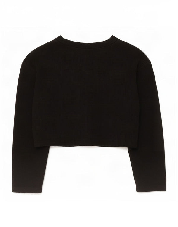 Pulover cardigan pentru femei Zara UK 10 Mic Negru