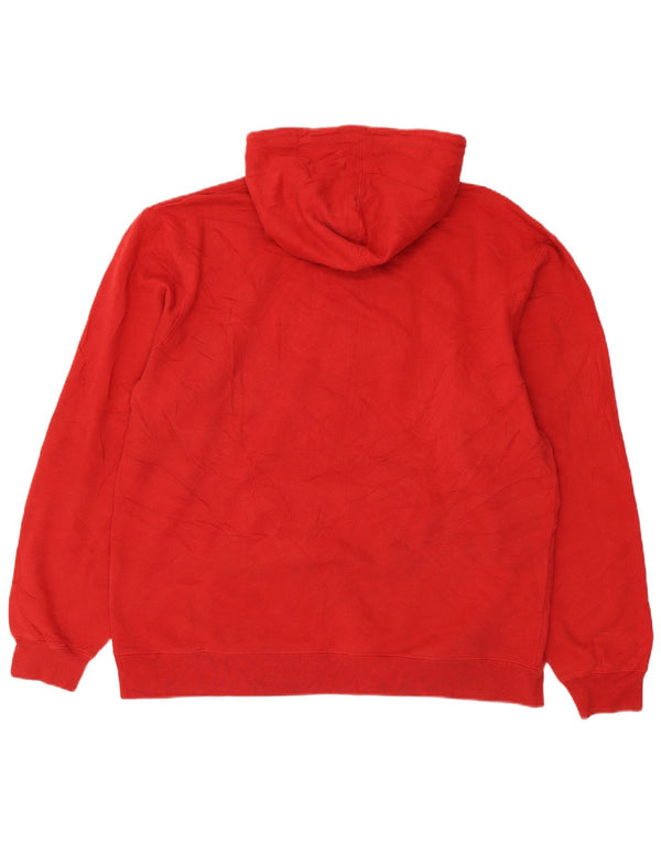 Adidas pentru bărbați Wisconsin Badgers Graphic Hoodie Jumper XL, bumbac roșu