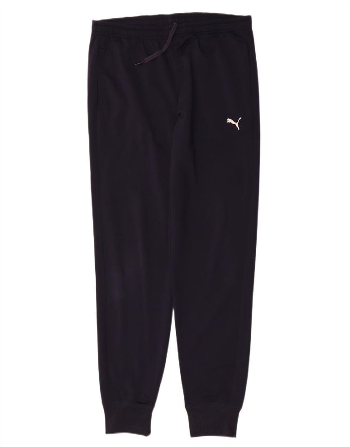 Pantaloni de trening pentru bărbați Puma Pantaloni de jogging mari poliester bleumarin