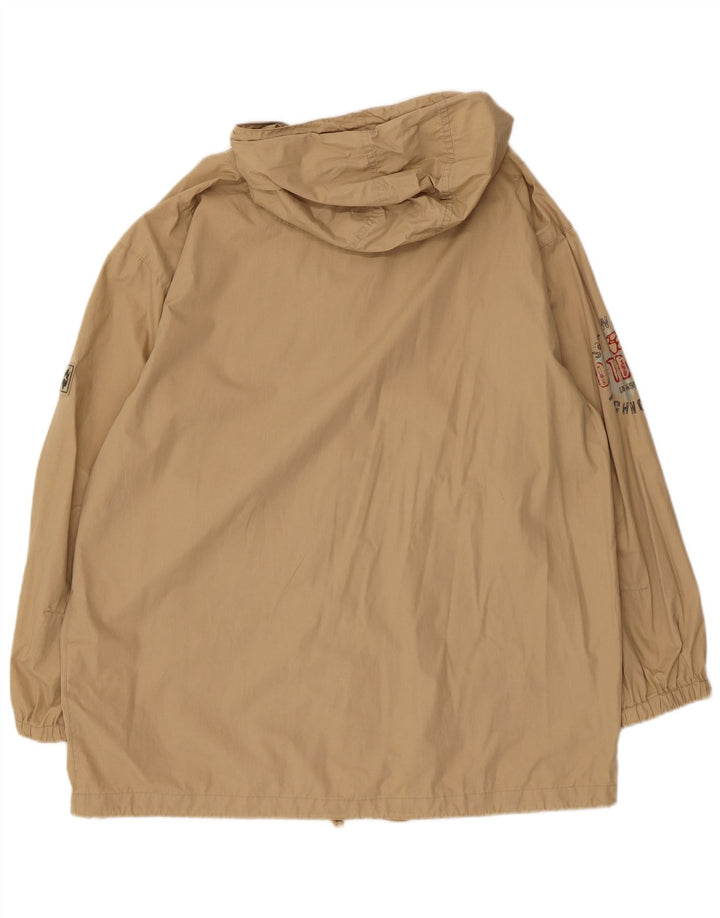 Jack Wolfskin pentru bărbați cu glugă cu glugă, UK 36/38, bej mediu