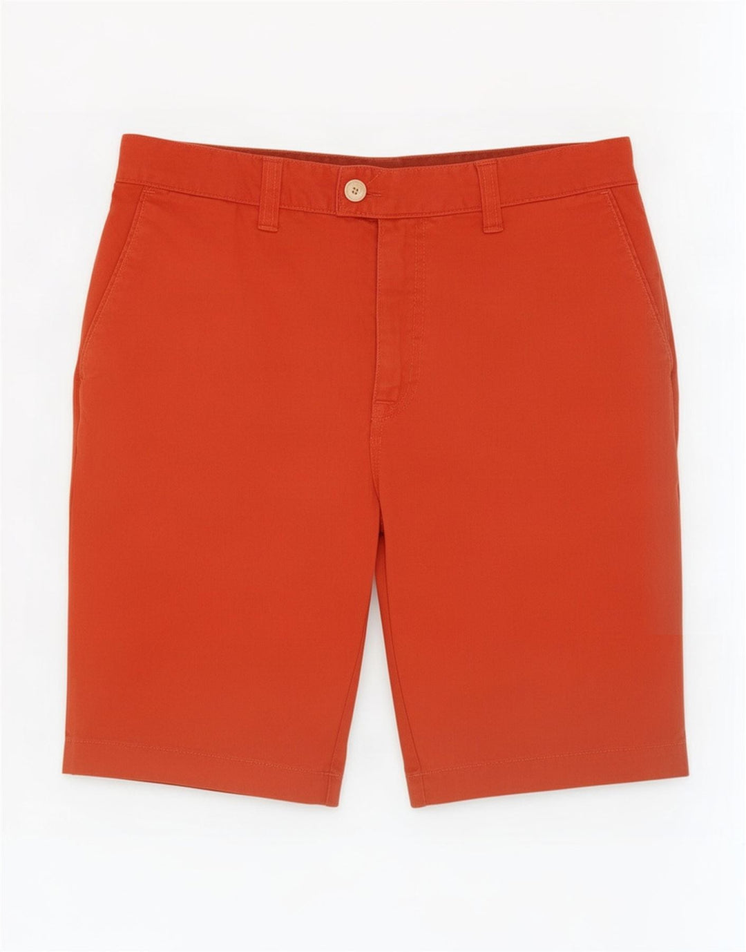 Pantaloni scurți chino pentru bărbați Ted Baker W32 bumbac portocaliu mediu