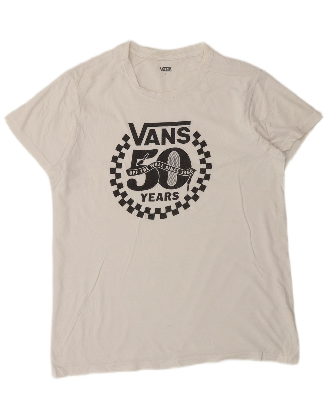 Tricou grafic Vans pentru bărbați Top mic alb