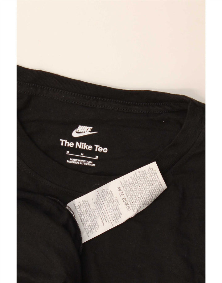 Tricou pentru bărbați Nike Top Mediu Negru Bumbac