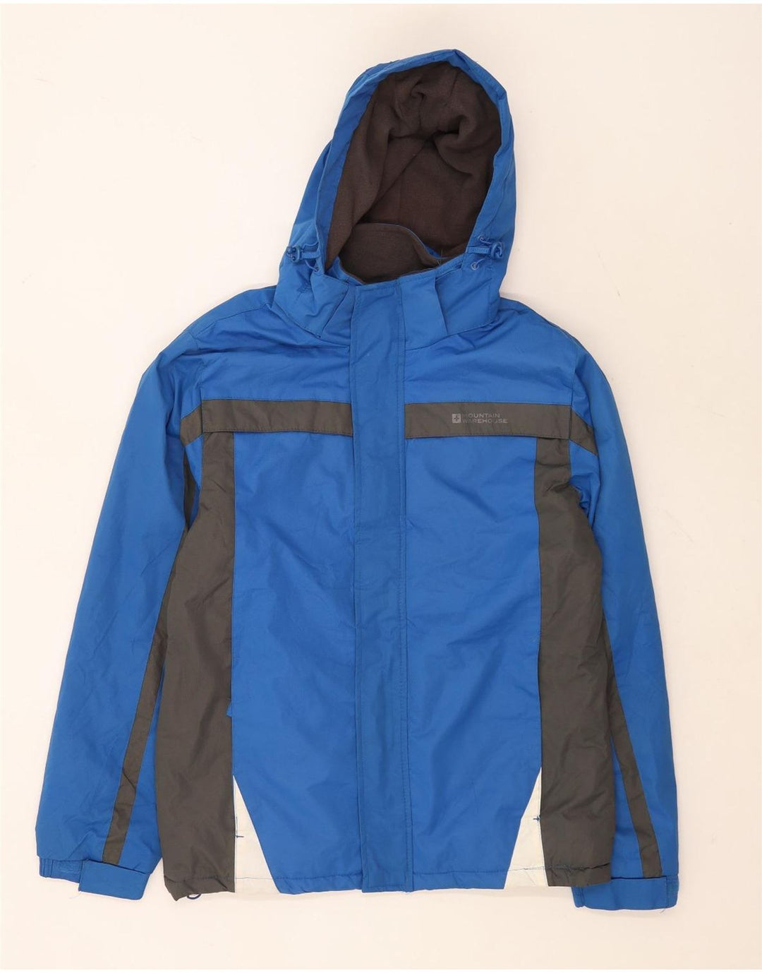 Jachetă de schi cu glugă pentru bărbați Mountain Warehouse UK 36 Small Blue Colorblock