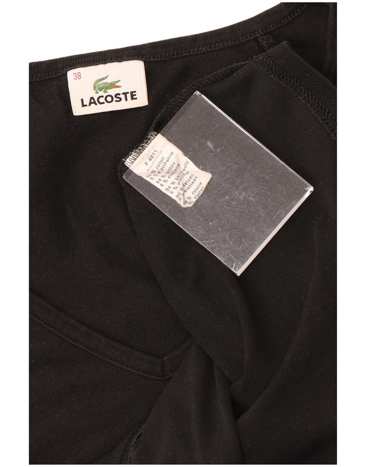 Tricou pentru femei LACOSTE Top Marimea 38 Bumbac Negru Mediu