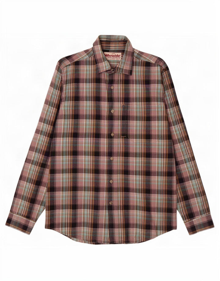 Cămașă pentru bărbați Wrangler, bumbac în carouri, multicoloră, medie