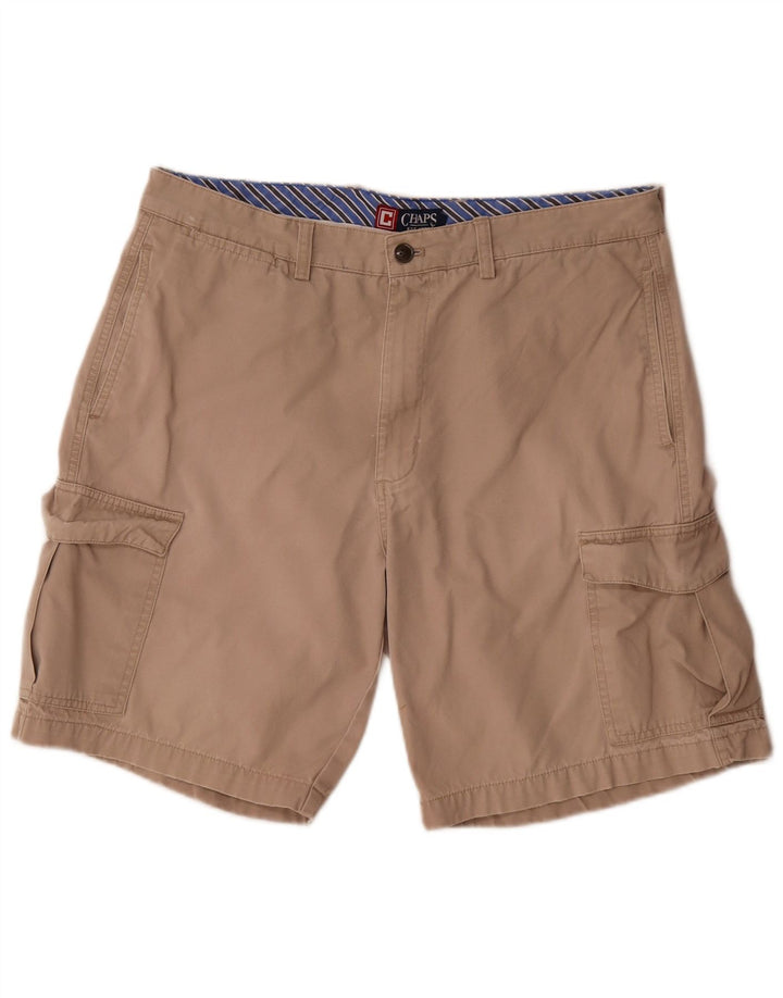Pantaloni scurți cargo pentru bărbați Chaps W36, mare, bej, bumbac
