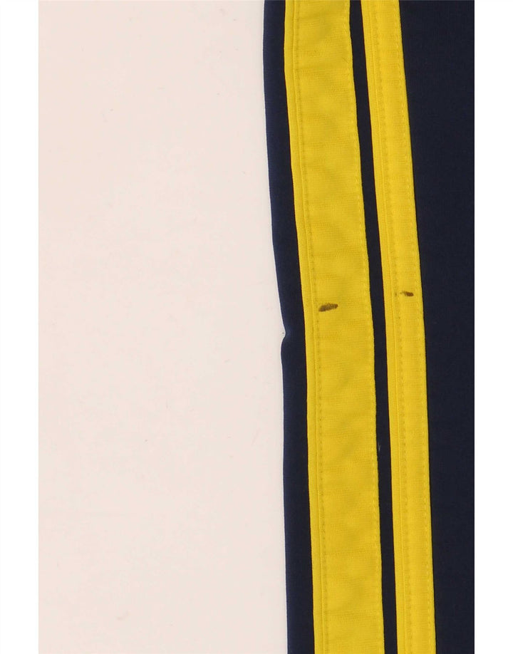 Pantaloni de trening Asics pentru bărbați, mici, albastru, poliester color bloc