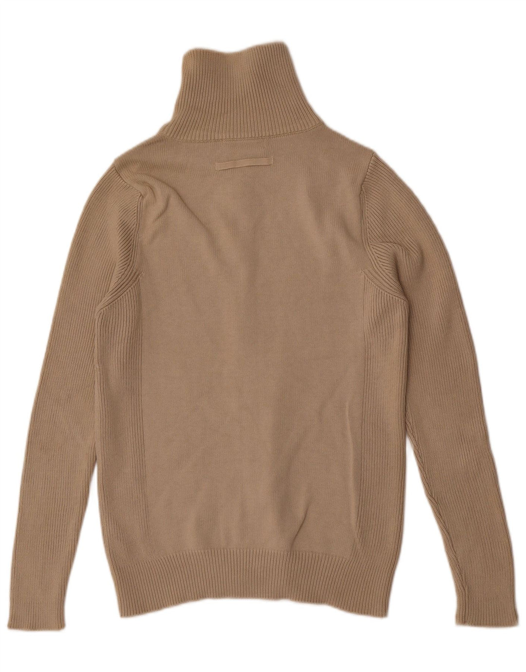 Pulover cardigan pentru bărbați Zara, bumbac, bej mediu