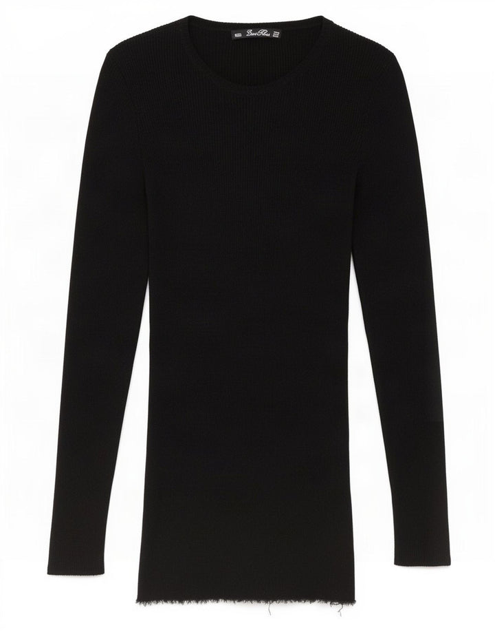 Top pentru femei Zara cu mânecă lungă UK 12 Medium Black Flecked
