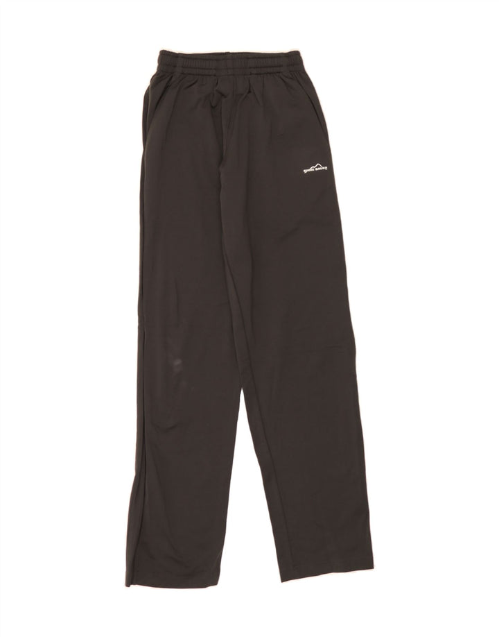 EDDIE BAUER Mens Tracksuit Trousers Small Black Polyester Vintage Eddie Bauer and Second-Hand Eddie Bauer from Messina Hembry 