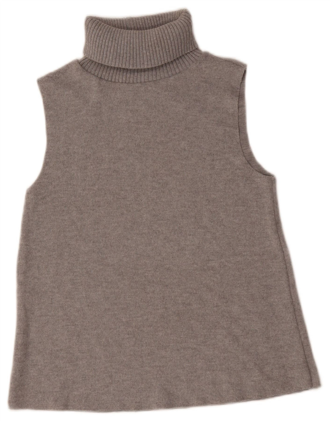 Vesta Zara Femei Tank Top UK 10 Small Gri