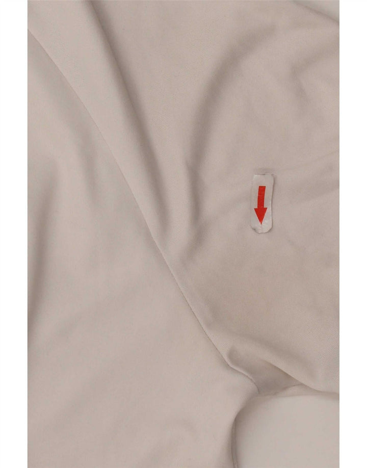 Tricou Nike Dri Fit pentru bărbați Top Mediu Alb