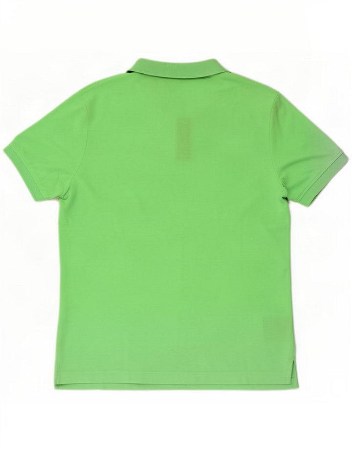 S.Oliver Mens Regular Fit Polo Shirt Large Green Poliester
