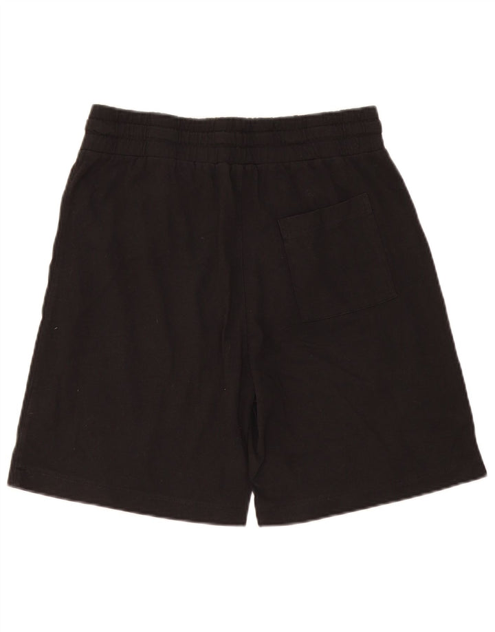 Pantaloni scurți de baie Calvin Klein pentru bărbați, bumbac negru mediu