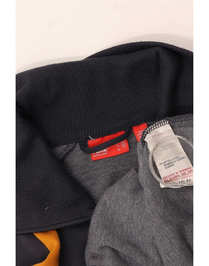 Jachetă de trening pentru bărbați Puma, mare, albastru, poliester color bloc