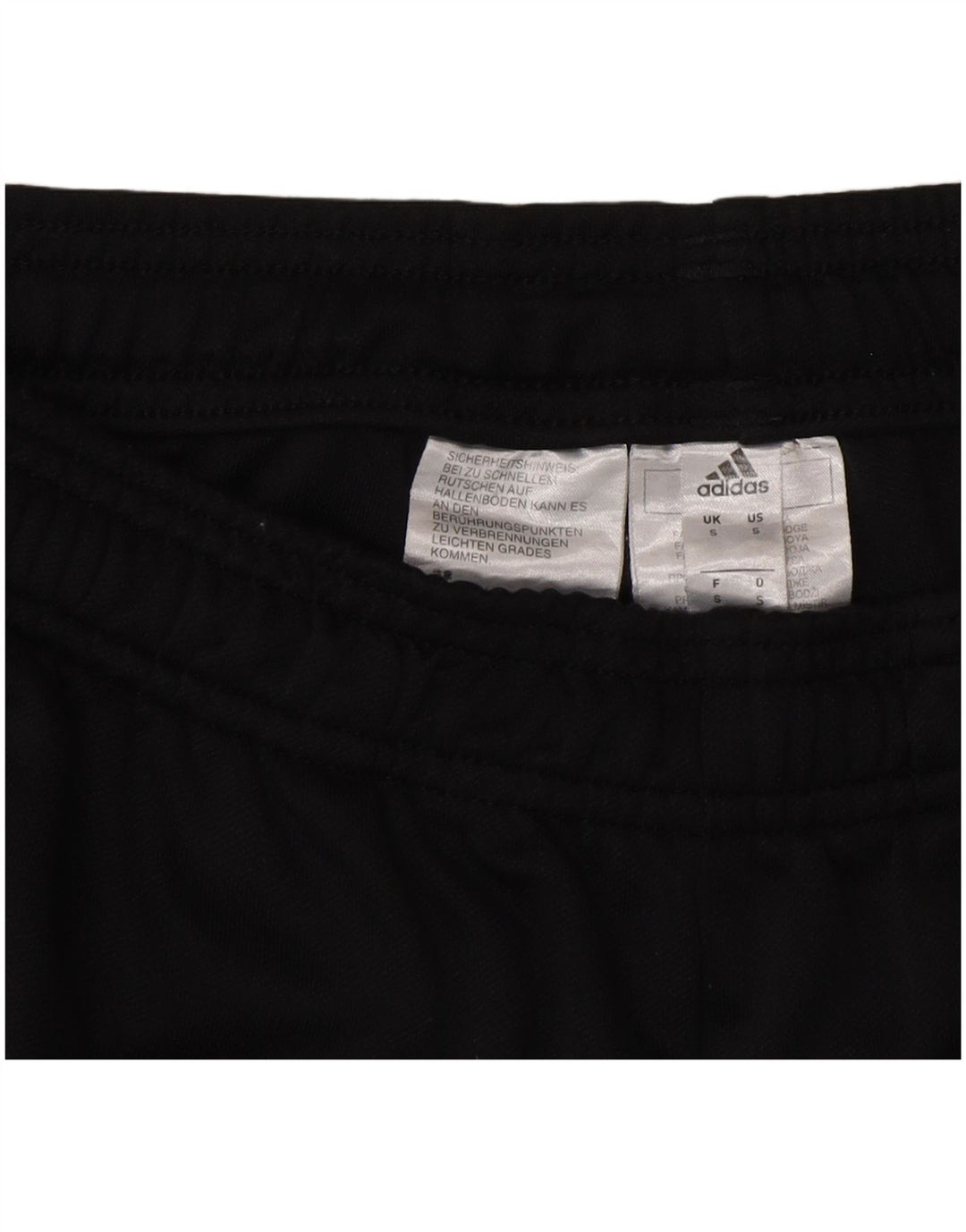 ADIDAS Mens Aeroready Tracksuit Trousers Small  Black Polyester
