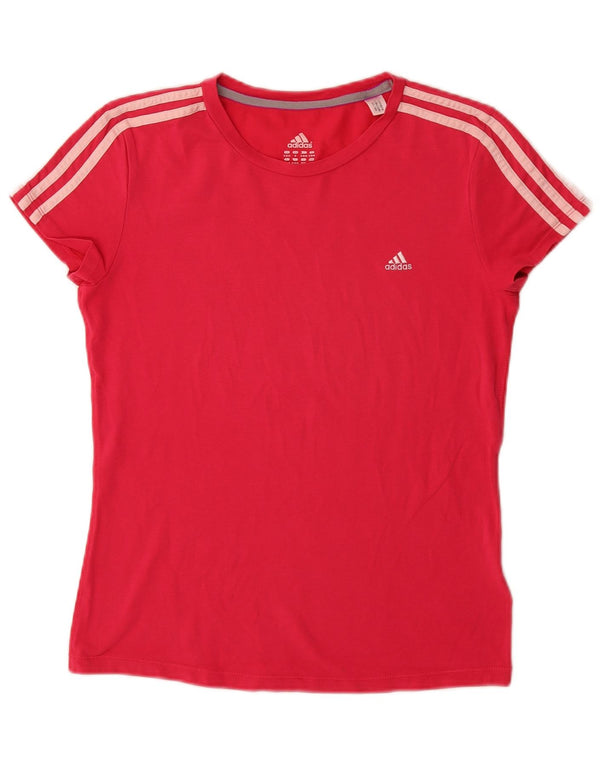 Tricou Adidas Femei Top UK 12/14 Medium Pink Bumbac