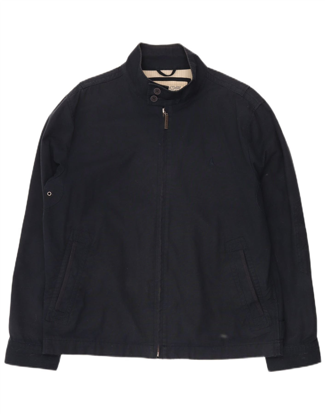 Bomber pentru bărbați MUSTO UK 40 mare, albastru, bumbac