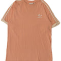 Tricou pentru bărbați Adidas Top Mediu Roz Colorblock Bumbac