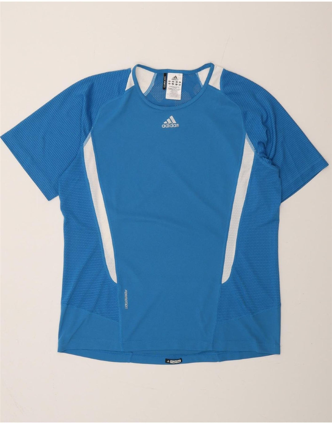 Tricou pentru bărbați ADIDAS Clima 365 Top mare, albastru, poliester color bloc