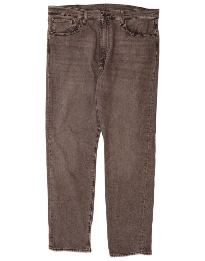 Blugi conici pentru bărbați Levi's 502 W38 L34 bumbac gri