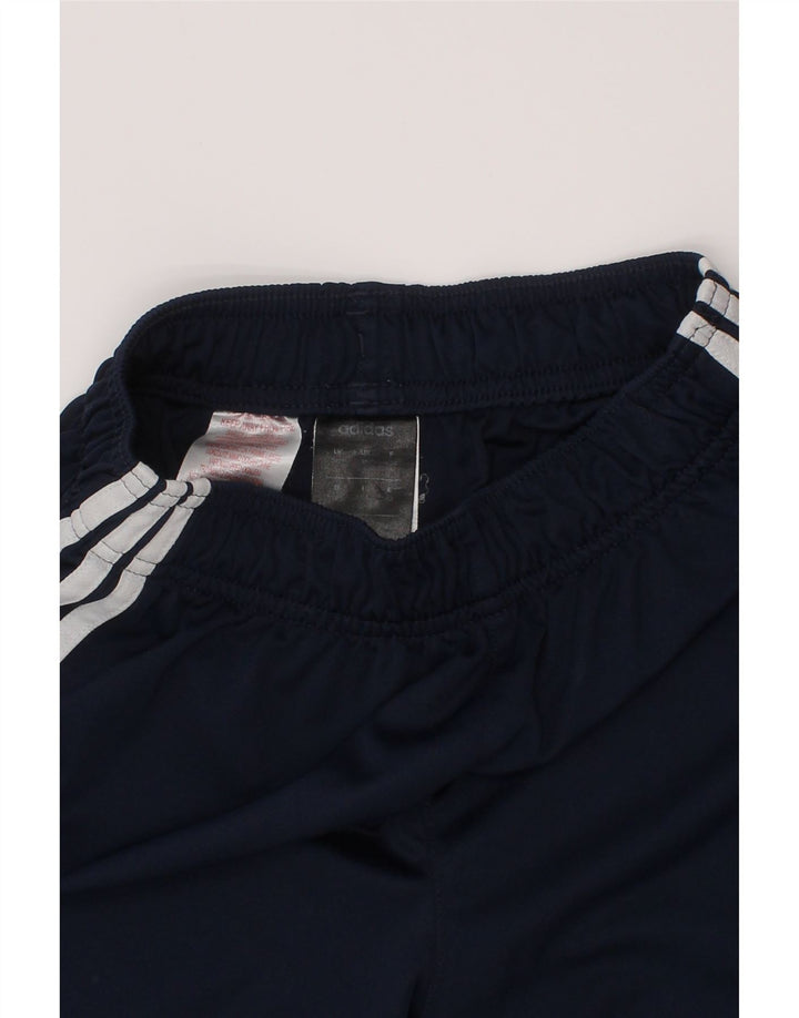 Pantaloni scurți sport pentru băieți Adidas 11-12 ani poliester bleumarin