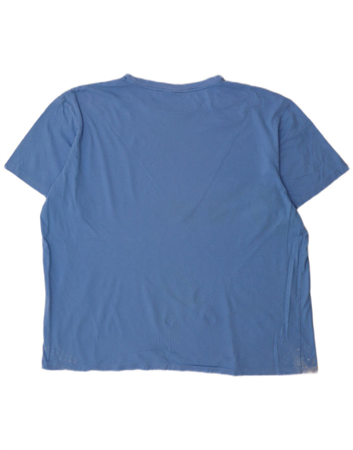 Tricou pentru bărbați Ralph Lauren Top 2XL Albastru