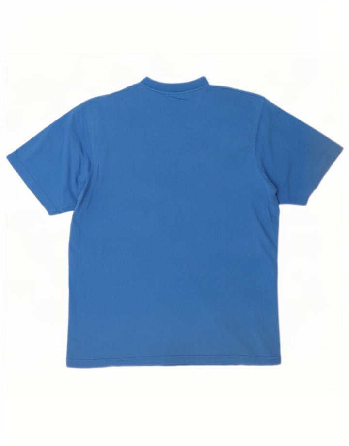 Tricou pentru bărbați The North Face Top Small Blue Bumbac