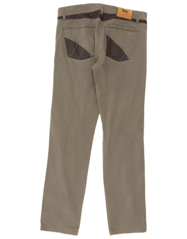 Pantaloni casual drepti pentru bărbați Harmont & Blaine W34 L32 bumbac gri