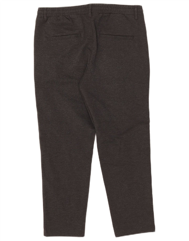 Pantaloni tăiați pentru bărbați Jack & Jones W31 L24 poliester gri