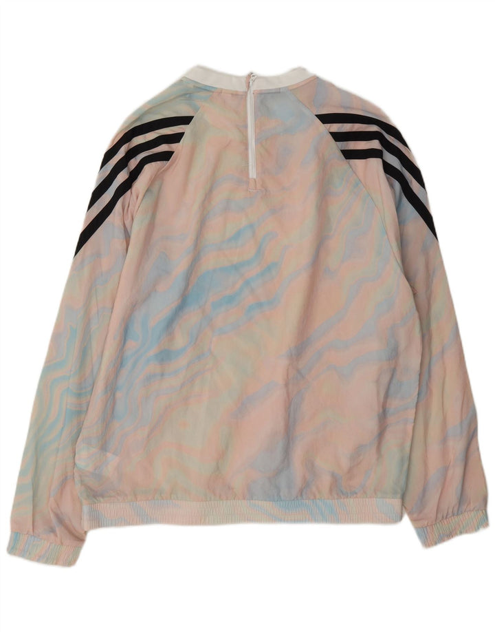 Adidas Mens Pullover Trening Top Jacket Medium Multicolor Tie Dye