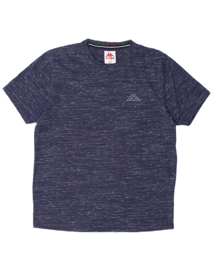 Tricou pentru bărbați KAPPA Top mare, albastru bleumarin, poliester pătat