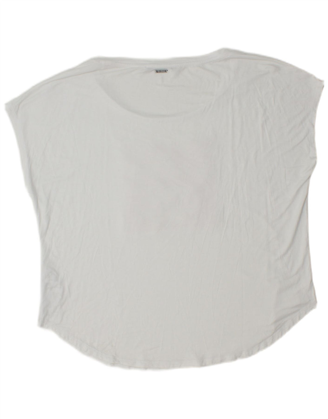 Tricou grafic Guess pentru femei Top UK 12 Medium White Viscose