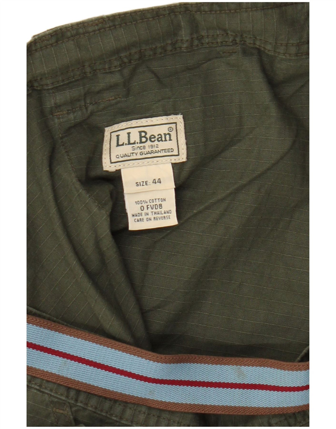 Pantaloni scurți cargo pentru bărbați L.L.Bean W44 2XL bumbac verde