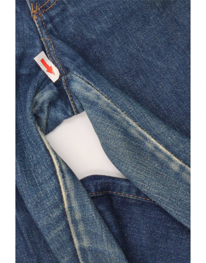 Blugi slim pentru bărbați Wrangler W33 L32 Bumbac albastru