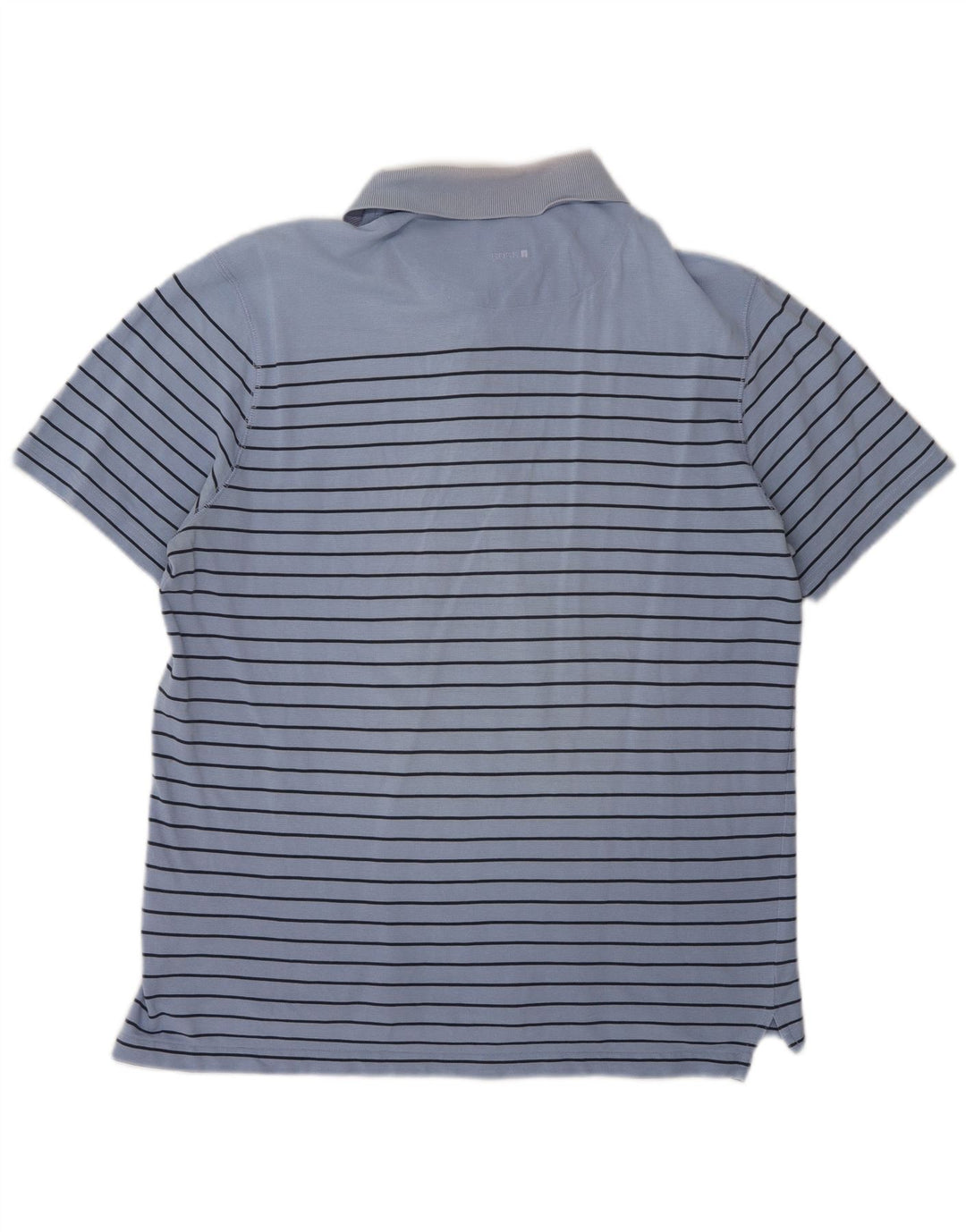 Tricou polo pentru bărbați Hugo Boss, bumbac cu dungi albastre mari