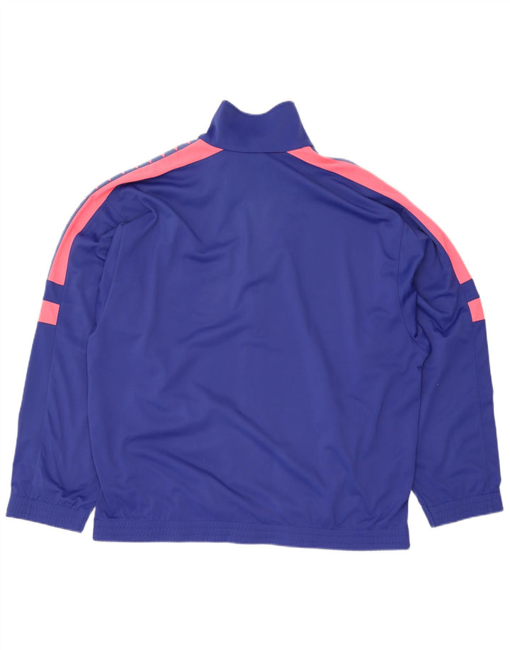 Jachetă de trening cu grafică Arena pentru bărbați, 2XL, albastru, bloc de culoare